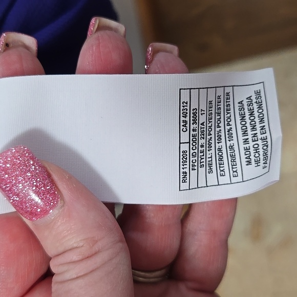 ADIDAS Men's Collegiate Purple/BL QUARTER Zip 2XL NWT 💜💙💜💙 - Picture 4 of 9